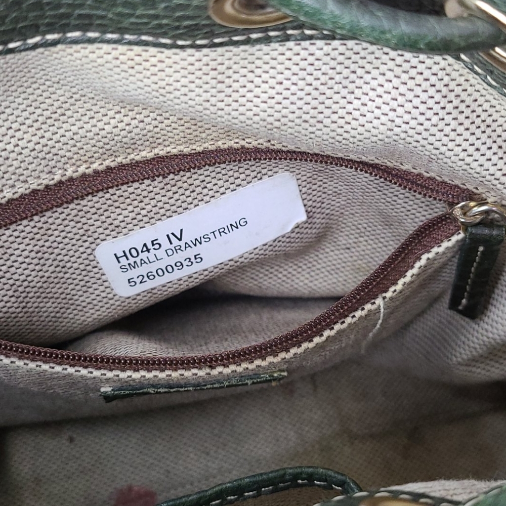 Vintage Dooney & Bourke green monogram bag - Picture 12 of 12